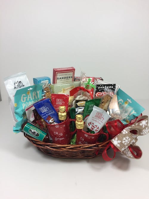 Large Holiday Gourmet Basket Kansas City MO Flower Delivery Toblers