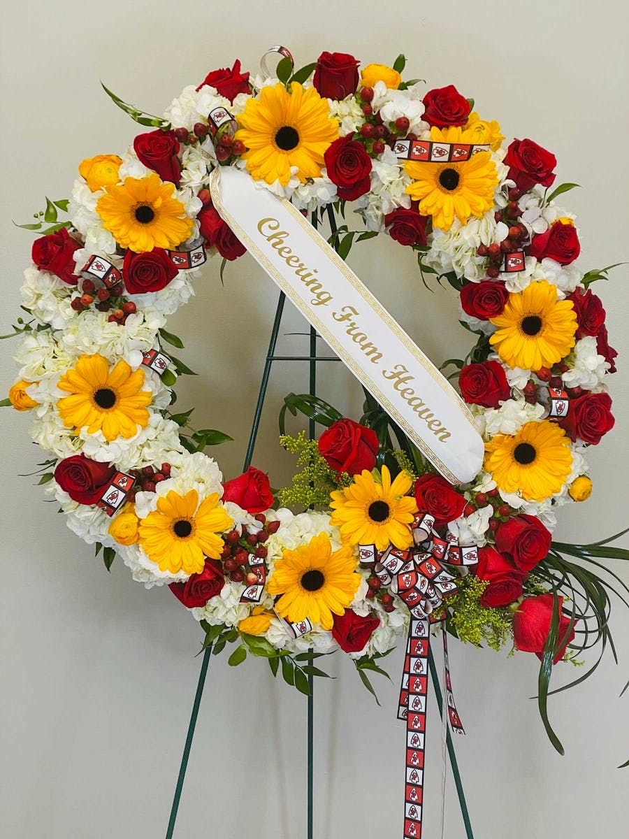 Chiefs Wreath