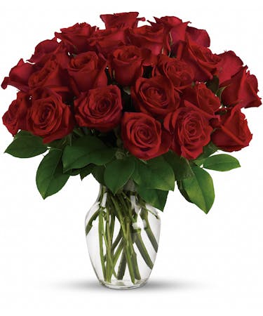 Two Dozen Red Roses Flower Delivery Kansas City Toblers Flowers