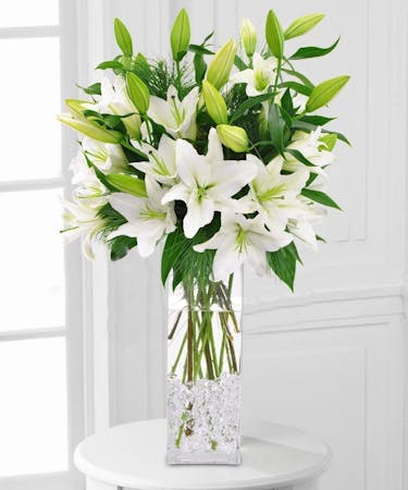 Magical White Lilies
