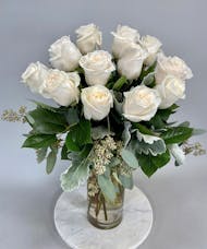 White Roses - Dozen (12), 18 or 24