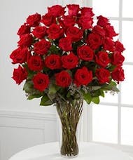 Three Dozen (36) Red Roses