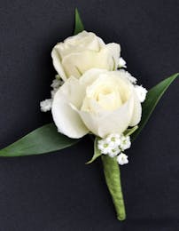 Sweetheart Spray Rose Boutonniere
